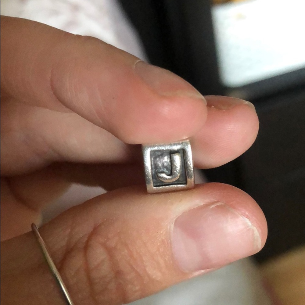 Letter J Pandora charm